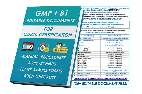 GMP B1 Documents